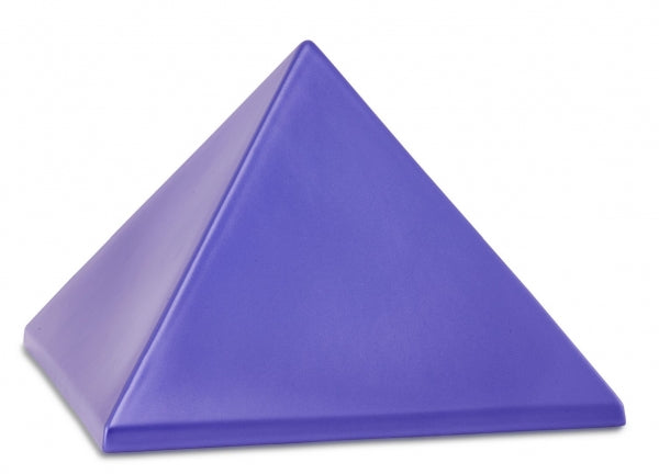 Tierurne Pyramide Keramik in div. Farben 0,5 & 1,5 Ltr. – 0,5 Liter / violett