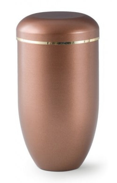 Tierurne aus Altkupfer-metallic