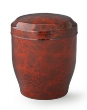 Tierurne aus Kupfer in Wurzelholzoptik 0,3 Ltr