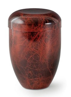 Tierurne aus Kupfer in Wurzelholzoptik 0,7 Ltr