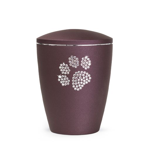 Tierurne Elegance mit Kristallpfote Berry