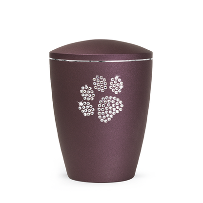 Tierurne Elegance mit Kristallpfote Berry