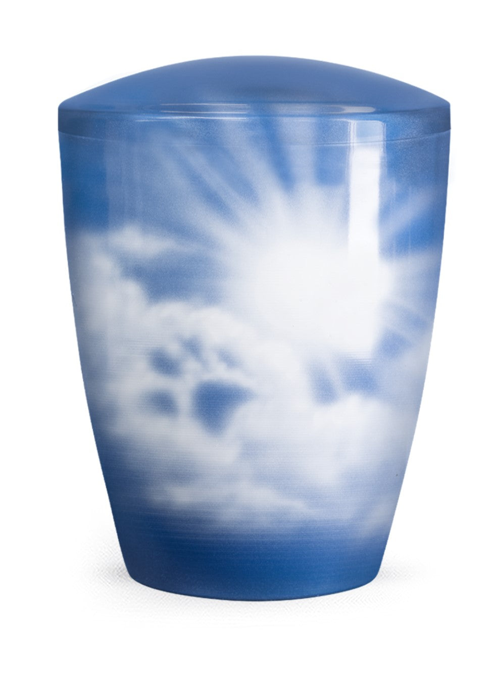 Tierurne Airbrush Wolken