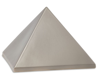 Tierurne Pyramide Keramik in fumé