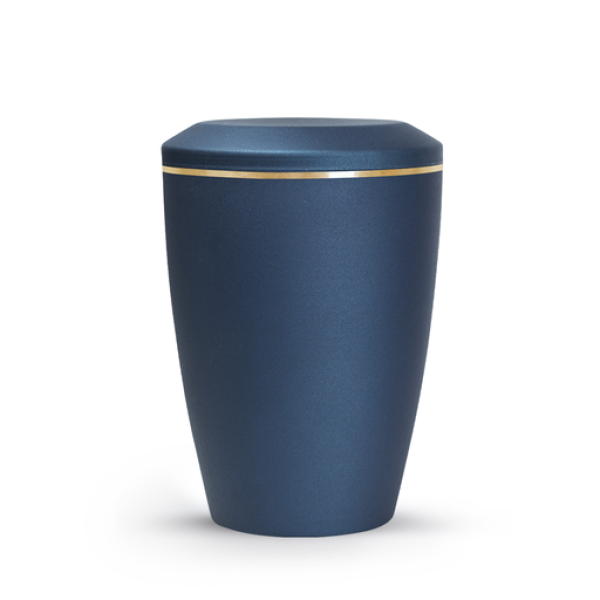 Tierurne Lina aus Stahl – 0,5 Liter / mit glattem Deckel / Velvet Navy
