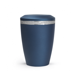 Tierurne Glamour – 0,5 Liter / mit glattem Deckel / Velvet Navy