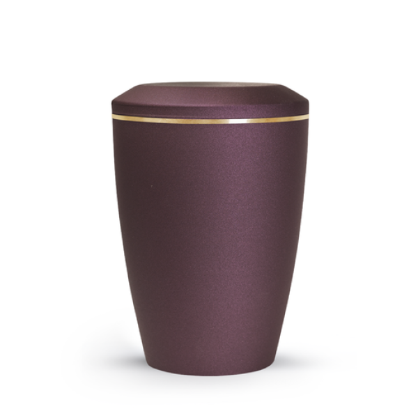 Tierurne Lina aus Stahl – 0,5 Liter / mit glattem Deckel / Velvet Berry