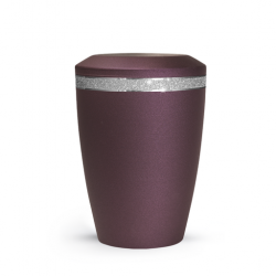 Tierurne Glamour – 0,5 Liter / mit glattem Deckel / Velvet Berry