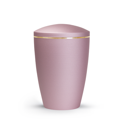 Tierurne Lina mit spitzem Deckel in Rose