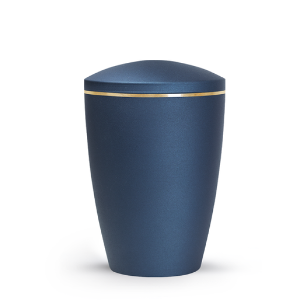 Tierurne Lina aus Stahl – 0,5 Liter / mit spitzem Deckel / Velvet Navy