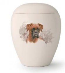 Tierurne mit versch. mittelgroßen Hunden 1,5 Ltr.