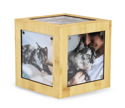 Tierurne Memori Cube Bambus