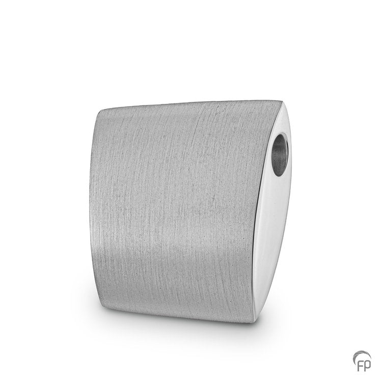 Ascheschmuck aus gebürstetem Material