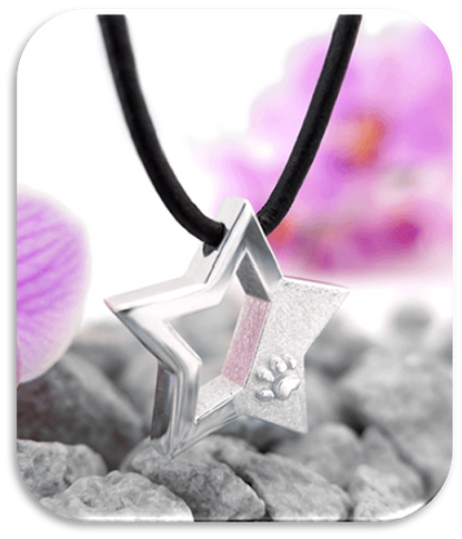 Ascheschmuck Kette Mira
