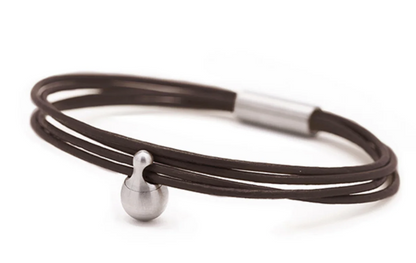 Ascheschmuck Lederarmband von Tadblu Serie "Charm"