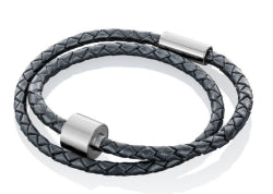 Ascheschmuck Herren-Armband von Tadblu Serie "Barrel"