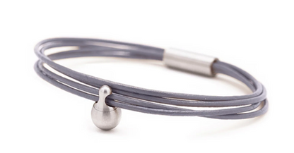 Ascheschmuck Lederarmband von Tadblu Serie "Charm"