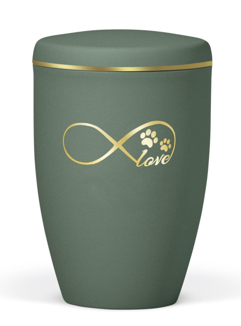 Tierurne Love-Unendlich aus Kupfer