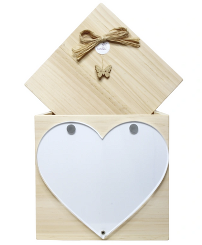 Tierurne Branka Erinnerungs-Box mit Plexiglas-Scheibe in 3 versch. Größen