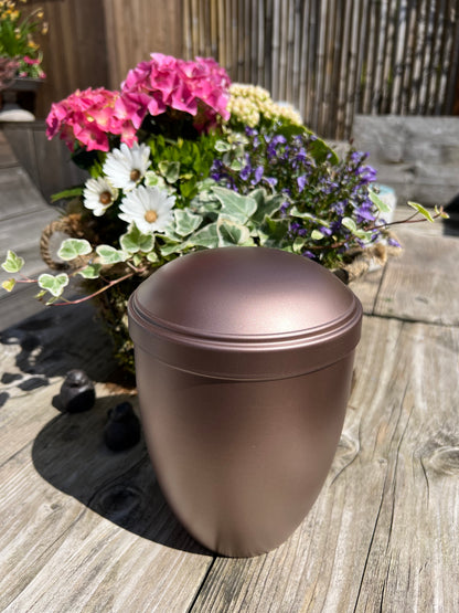 Tierurne aus Kupfer altkupfermetallic