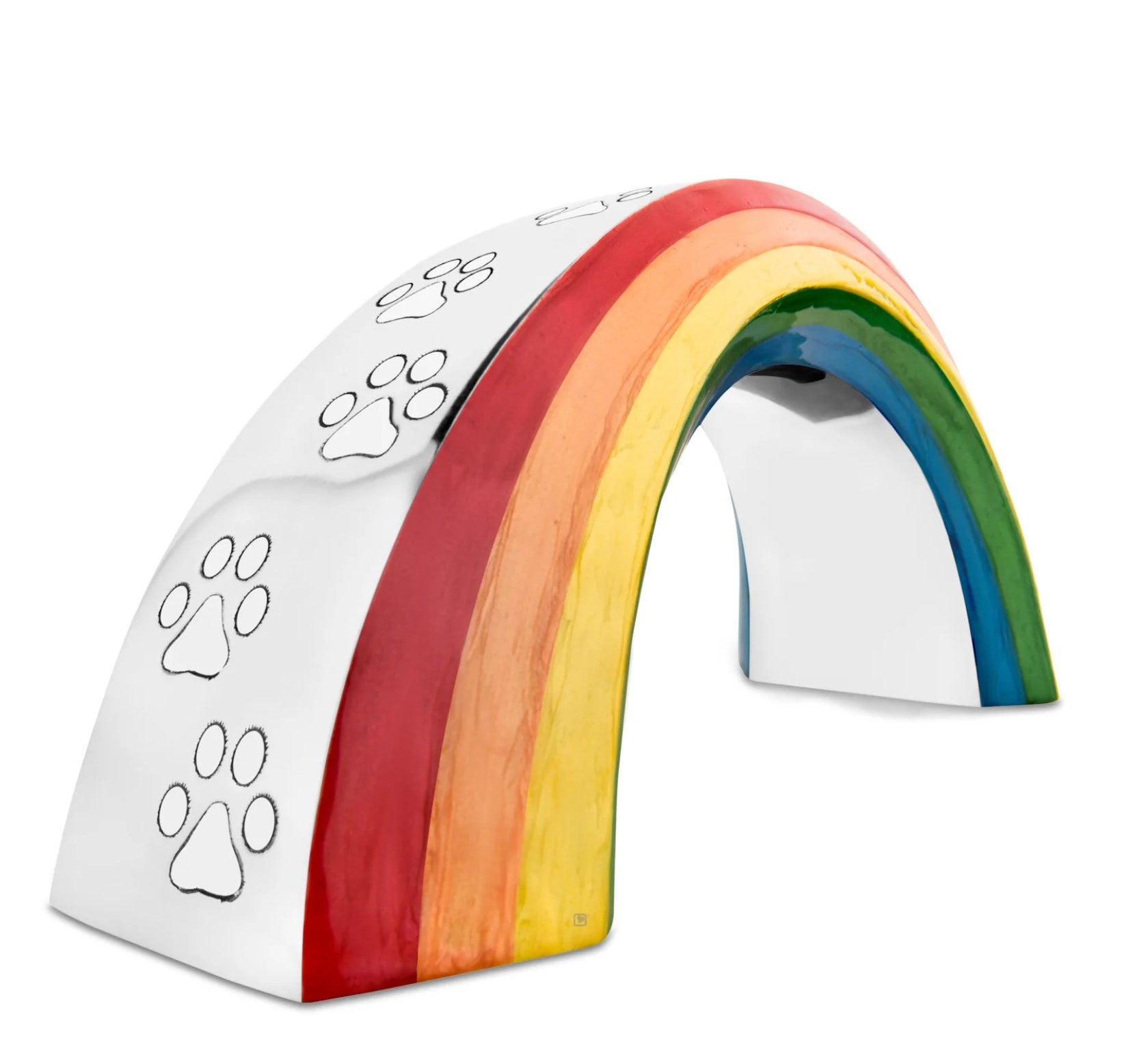 Tierurne Regenbogen