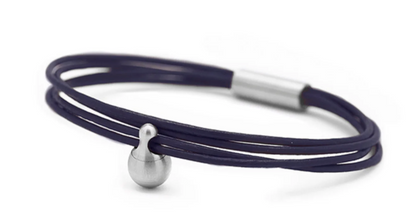 Ascheschmuck Lederarmband von Tadblu Serie "Charm"