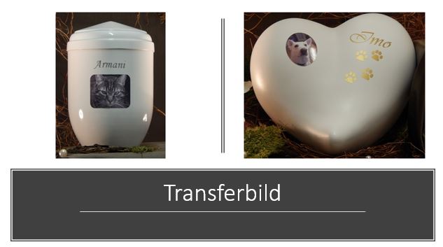 Transferbild für Urnen beginnend mit PS.....
