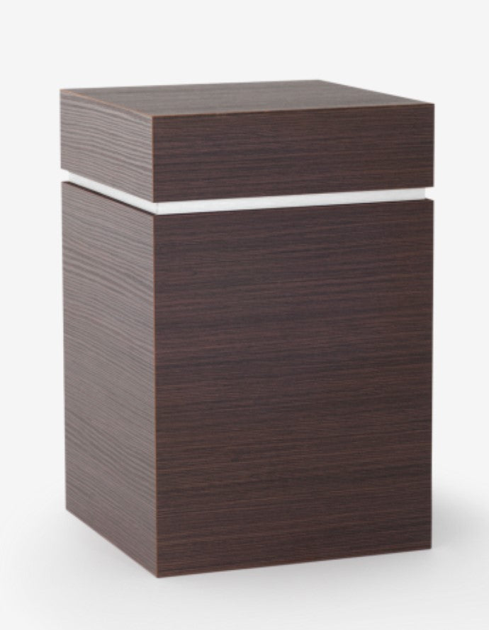 Tierurne aus Massivholz aus Wenge Bonobo