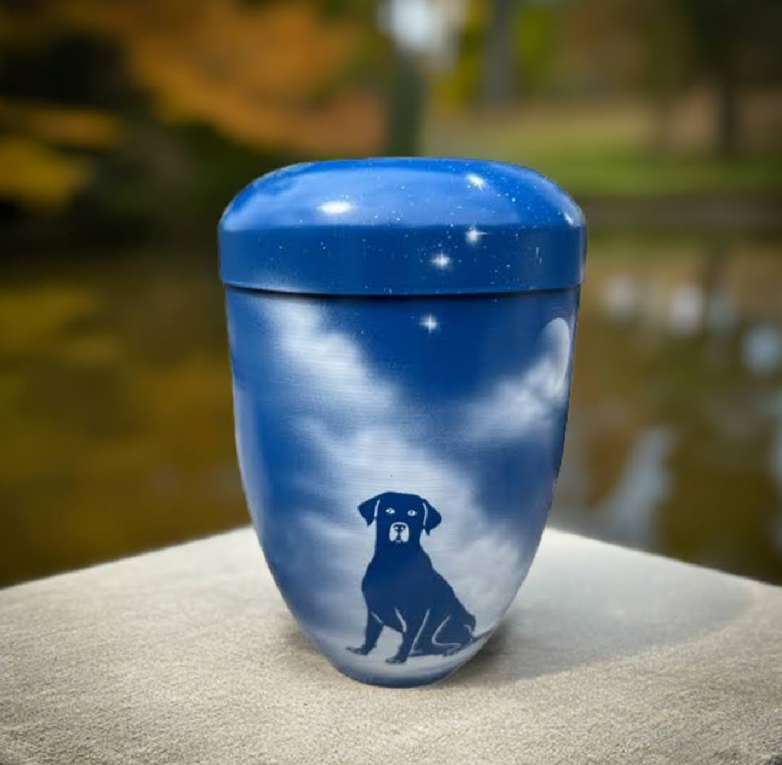 Tierurne Airbrushmotiv Hund