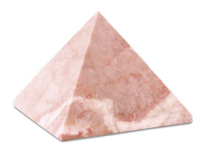 Tierurne Pyramide aus Marmor in rosé