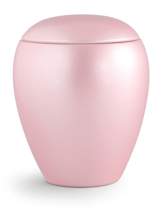 Tierurne Crystal mit Herz aus Swarovskikristalle in bordeaux