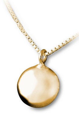 Ascheschmuck Kreuz in 585er Feingold