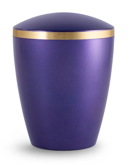 Tierurne Edition Elegance biologisch abbaubar in violett