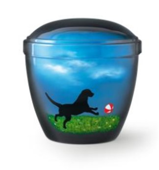Tierurne Hund mit Ball 1,3 Ltr.