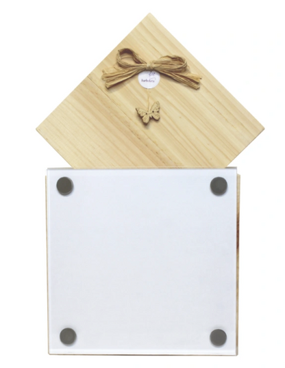 Tierurne Branka Erinnerungs-Box mit Plexiglas-Scheibe in 3 versch. Größen